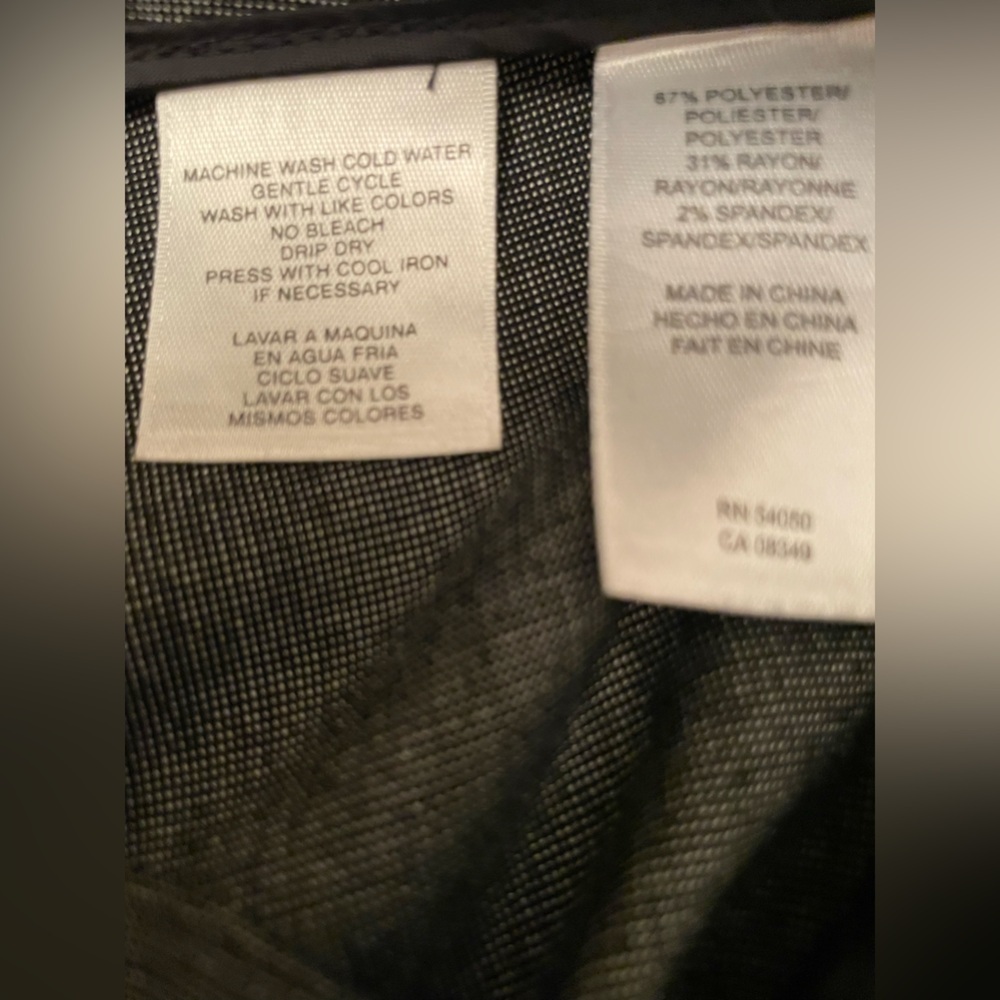 Jones New York Signature Stretch Dress Pants Slacks Trousers Women’s Size 4 - Picture 5 of 7